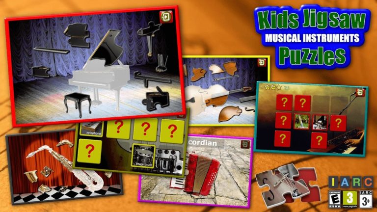 Windows용 Kids Musical Jigsaw Puzzles