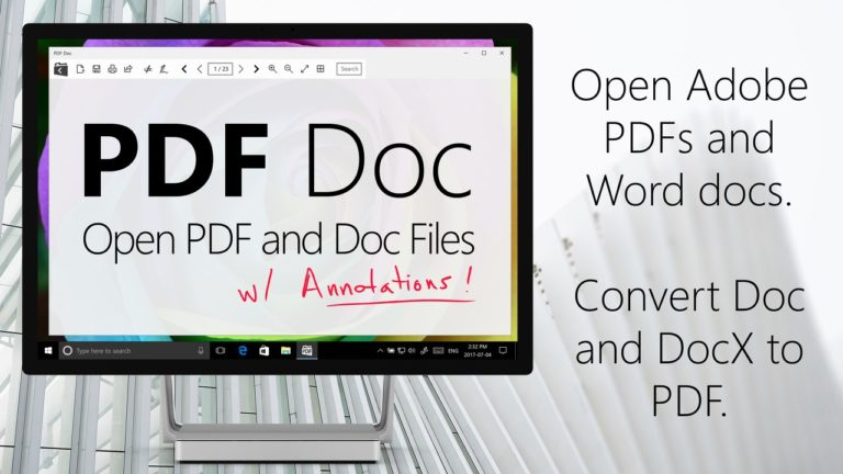 Windows 版 PDF Doc