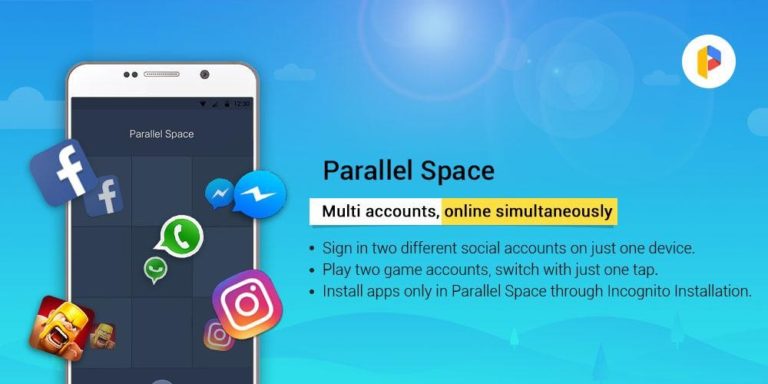 Parallel Space Lite－Dual App für Android