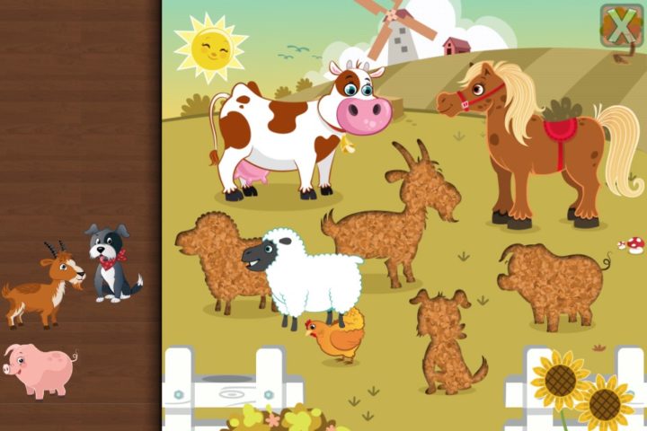 Animal Jigsaw Puzzle Toddlers لنظام Android
