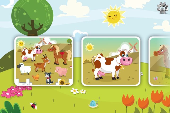 Animal Jigsaw Puzzle Toddlers untuk Android