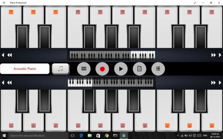 Windows 用 Perfect Piano