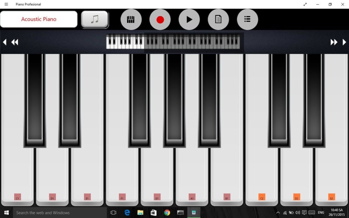 Perfect Piano скачать бесплатно для Windows