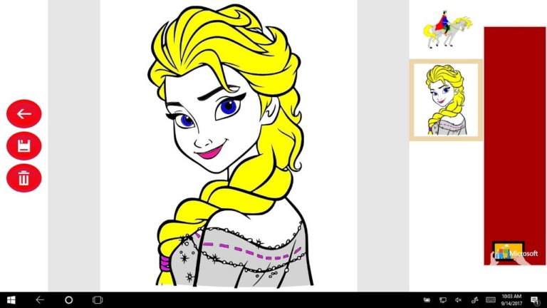 Coloring Princess for Windows