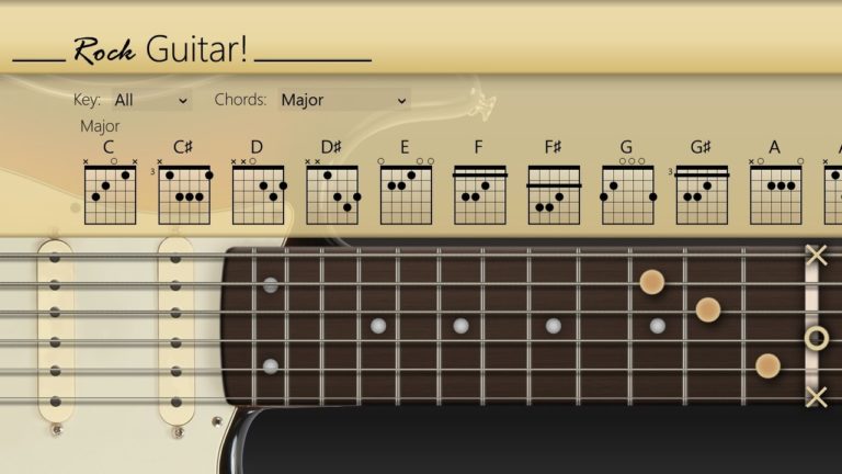 Windows için Rock Guitar!