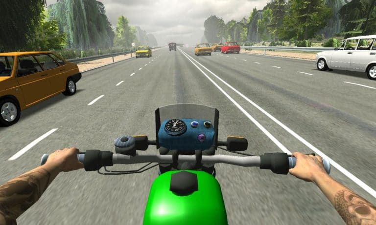 Android용 Russian Moto Traffic Rider 3D