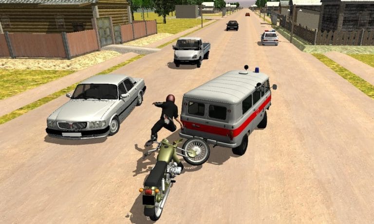 Russian Moto Traffic Rider 3D cho Android