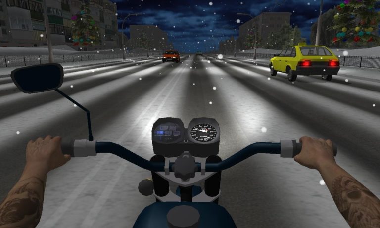 Android için Russian Moto Traffic Rider 3D