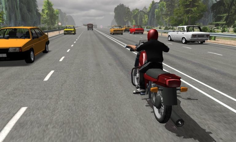 Android için Russian Moto Traffic Rider 3D