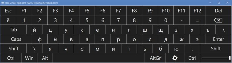 Free Virtual Keyboard untuk Windows