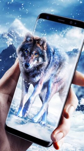 Живые Обои Волки для Android