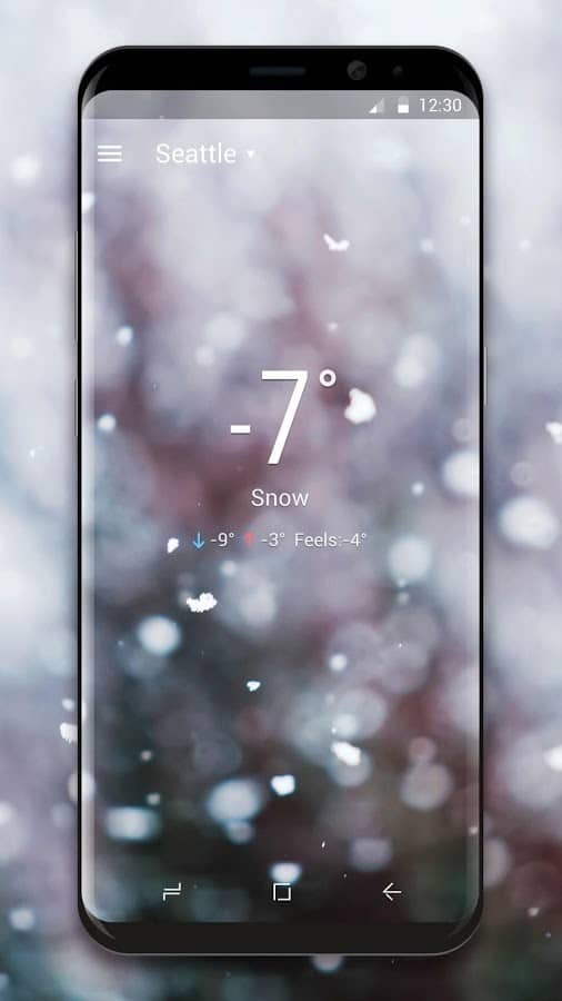 Живые обои Погода для Android - Скачать бесплатно
