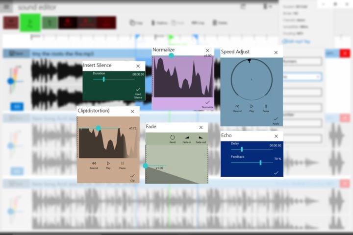 Sound Editor pour Windows