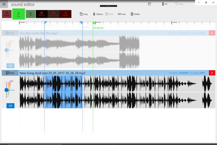 Sound Editor for Windows