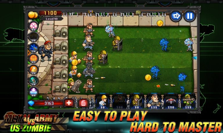 Army vs Zombies :Tower Defense para Android