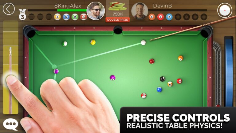 Kings of Pool – بلياردو 8 كرات لنظام Android