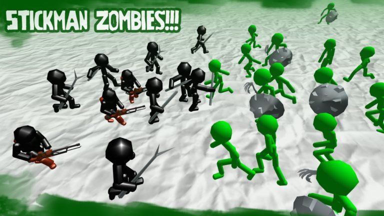 Android için Çöp Adam Simülatörü: Zombi War
