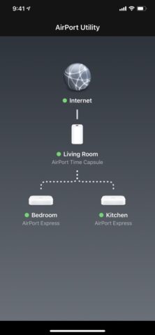 AirPort Utility pour iOS