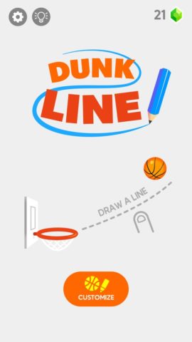 Android 用 Dunk Line