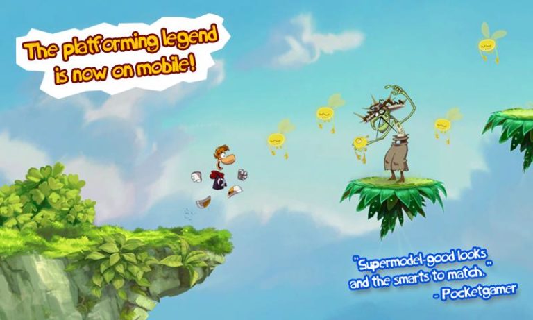 Android için Rayman Jungle Run