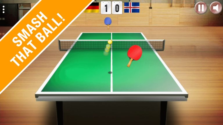 Tênis de mesa 3D pingue-pongue para Android