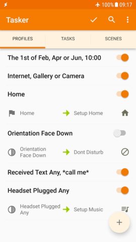 Tasker for Android