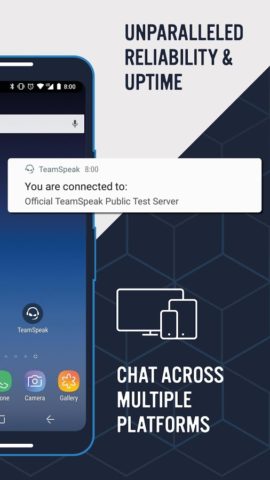 TeamSpeak 3 — Voice Chat для Android — скриншот 2
