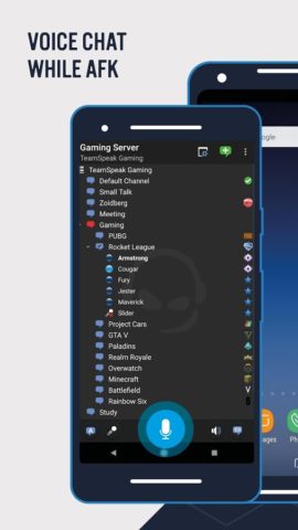 TeamSpeak 3 — Voice Chat для Android — скриншот 1