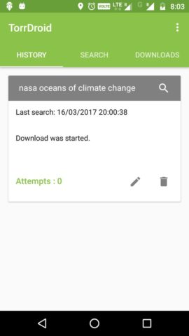 TorrDroid — Torrent Downloader для Android — скриншот 4
