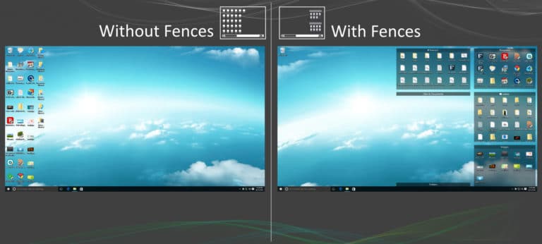 Windows için Fences