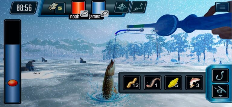 A pesca do inverno 3D para iOS