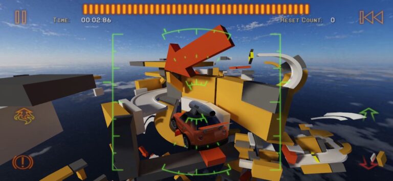 Jet Car Stunts 2 для iOS — скриншот 1