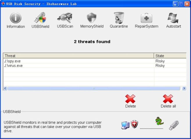 USB Disk Security pour Windows