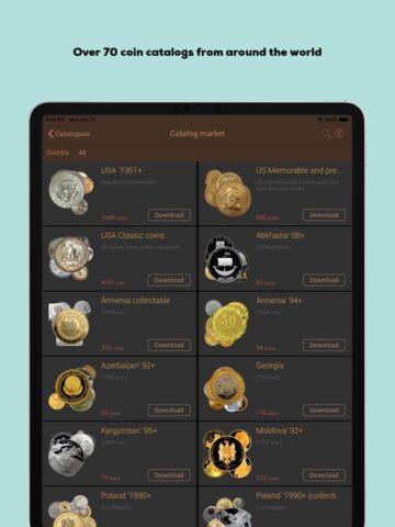Монеты России и мира aguru.pro для iOS