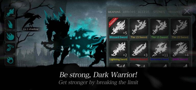 Dark Sword untuk iOS