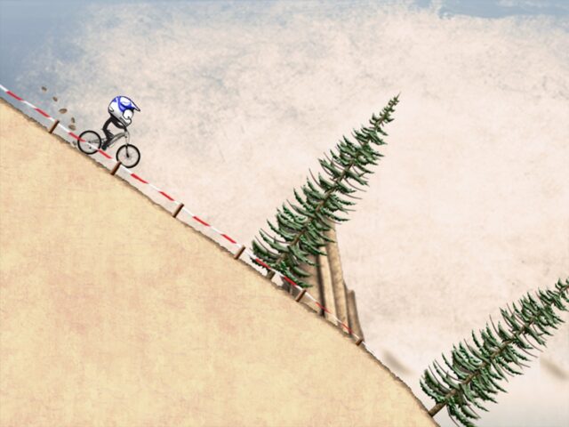 Stickman Downhill لنظام iOS