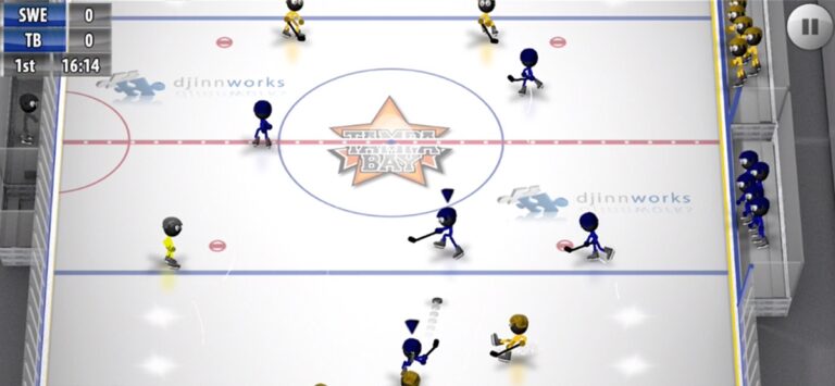 iOS 用 Stickman Ice Hockey
