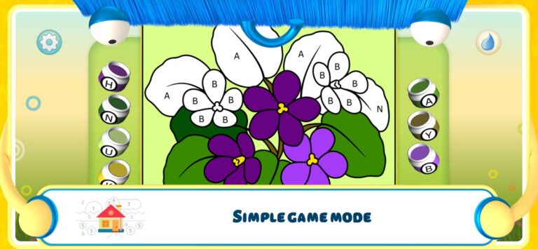 iOS 版 Color by Numbers – Flowers