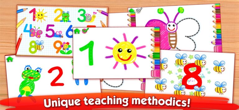 iOS için Boyama eğitici çocuk oyunları