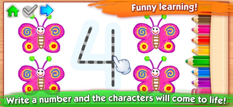 iOS용 그림 그리기 유아 게임! 어린이 공부 숫자 수학 교육