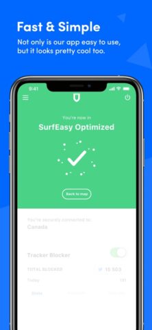 SurfEasy VPN – WiFi Proxy لنظام iOS