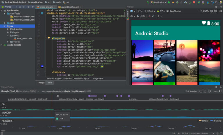 Android Studio لنظام Windows