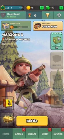 War Heroes Strategy Card Games สำหรับ iOS
