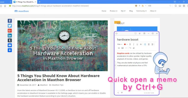 Maxthon für Windows