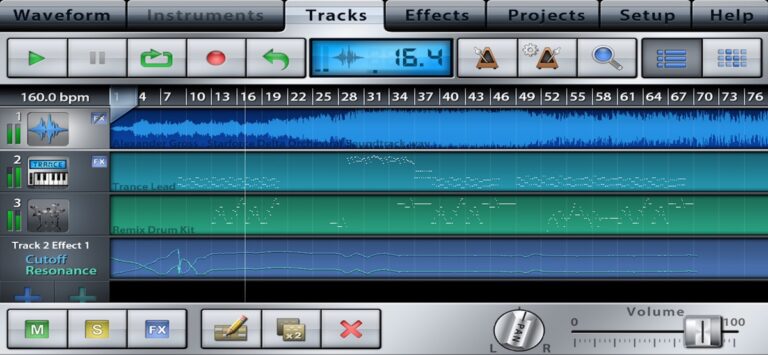 Music Studio Lite per iOS