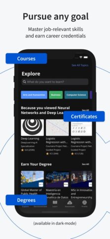 Coursera: Karrierewachstum für iOS