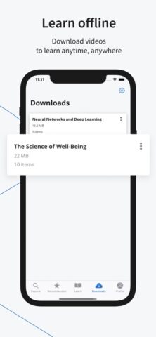 Coursera: พัฒนาอาชีพของคุณ สำหรับ iOS