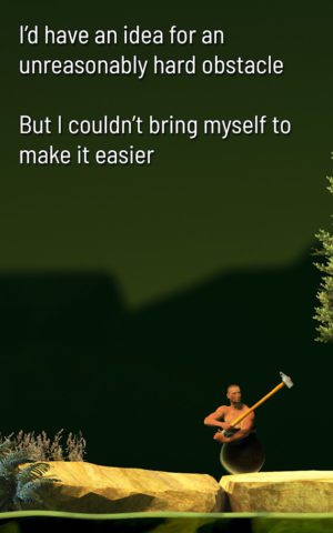 Getting Over It — скриншот 2