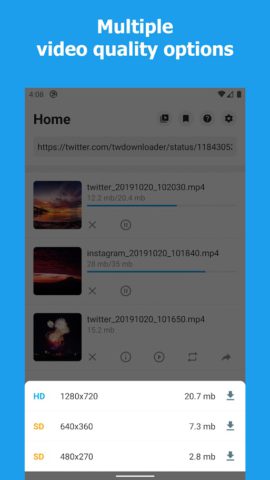 Download Twitter Videos – GIF for Android