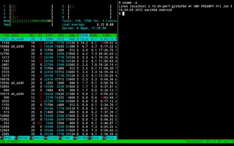 Termux pour Android